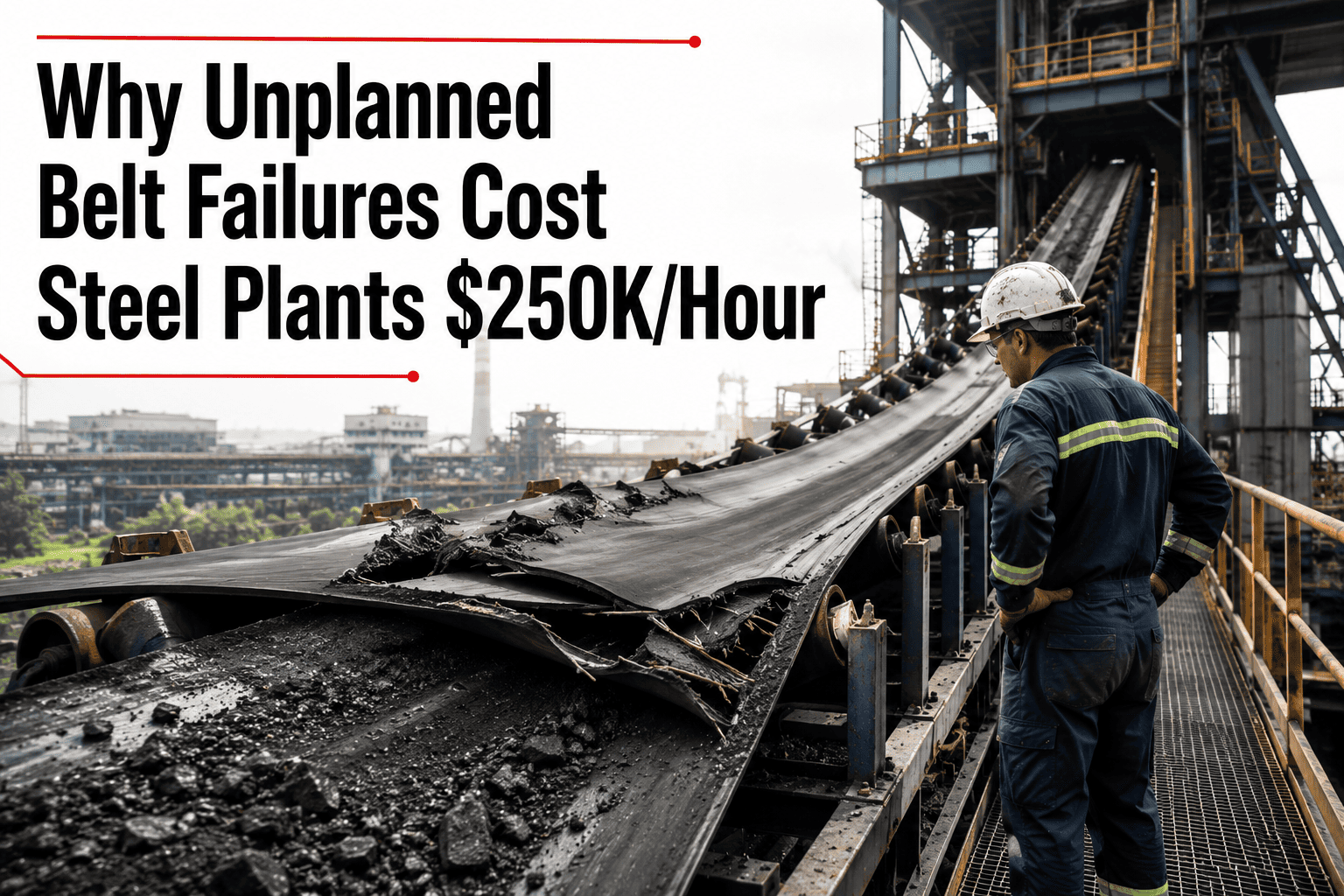 why-unplanned-belt-failures-cost-steel-plants-250k-per-hour
