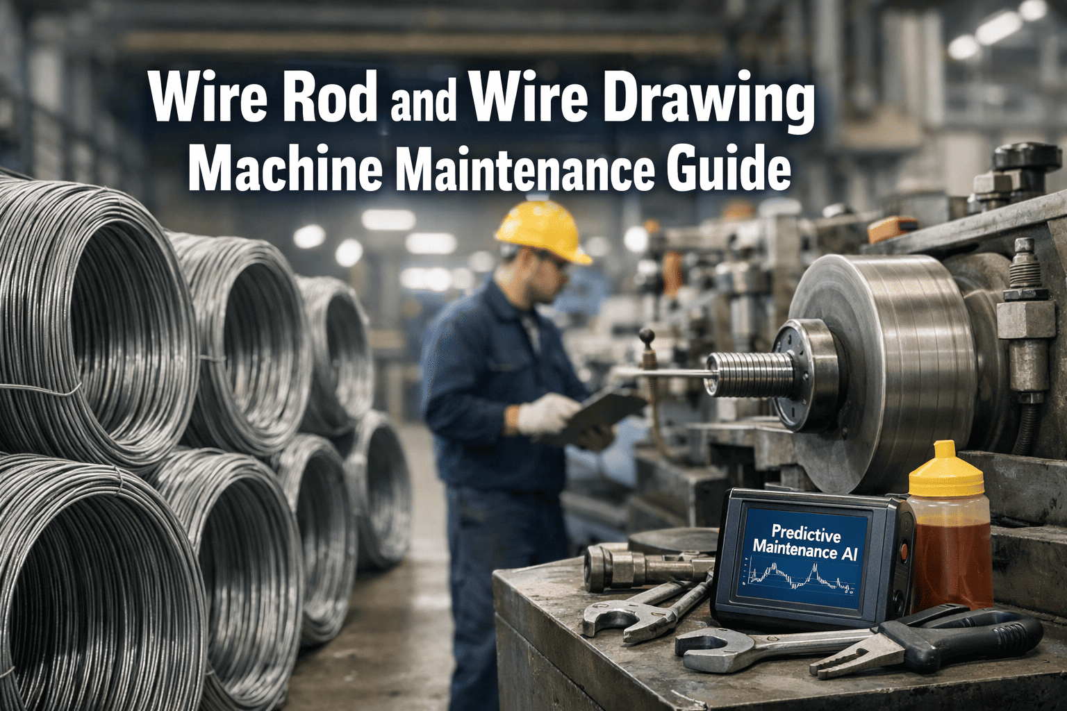 wire-rod-drawing-machine-maintenance-guide