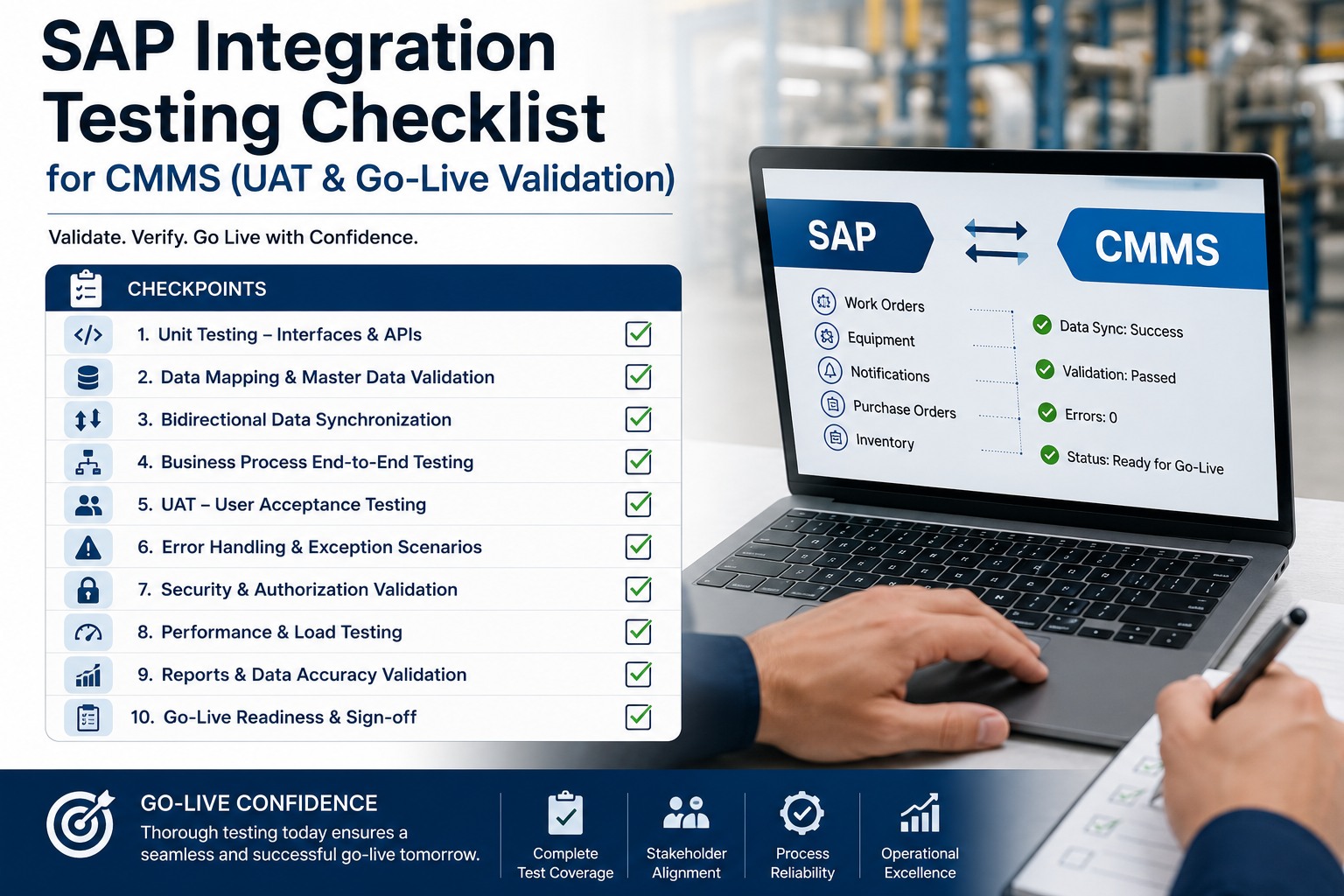 sap-cmms-go-live-testing-checklist