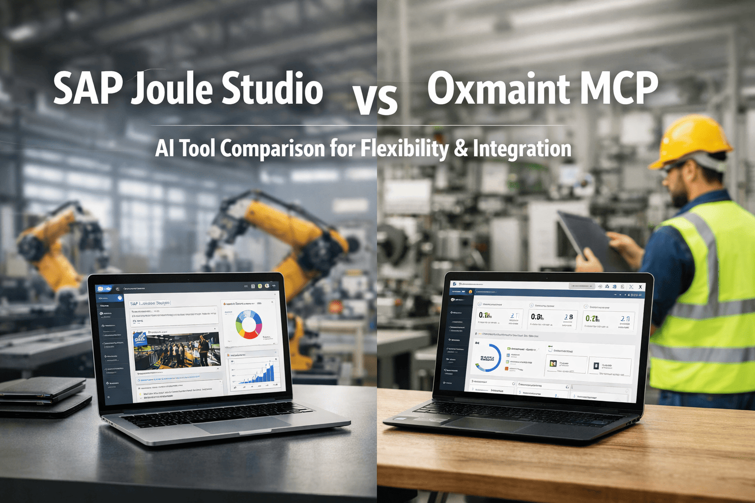 sap-joule-studio-vs-oxmaint-mcp-comparison-ai-tools-flexibility