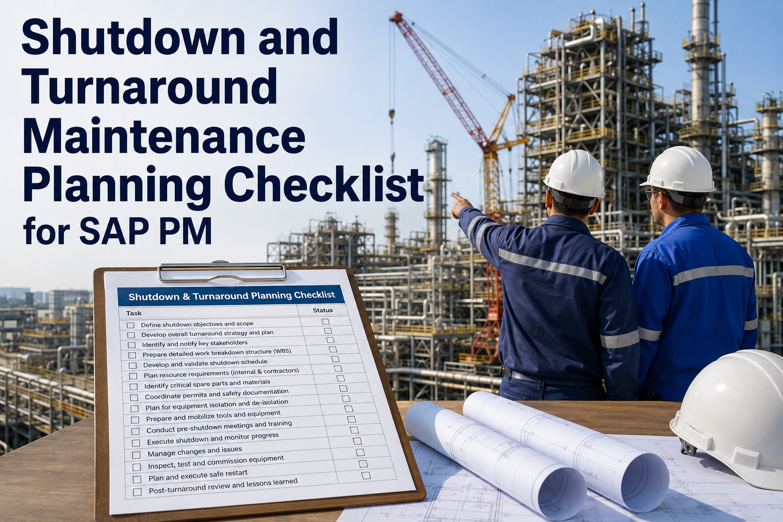 shutdown-turnaround-planning-checklist